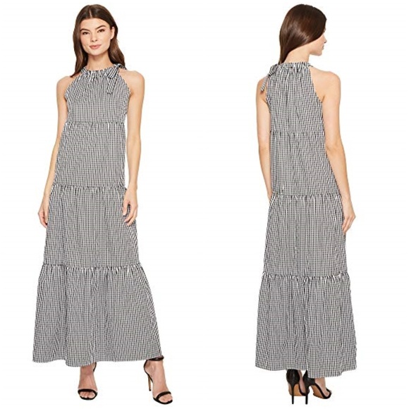 Maggy London Dresses & Skirts - Maggy London Tied Maxi Halter Dress